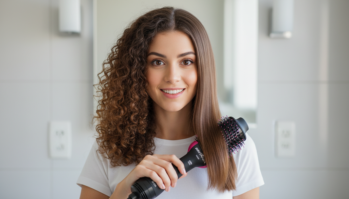 escova secadora estraga cabelo cacheado