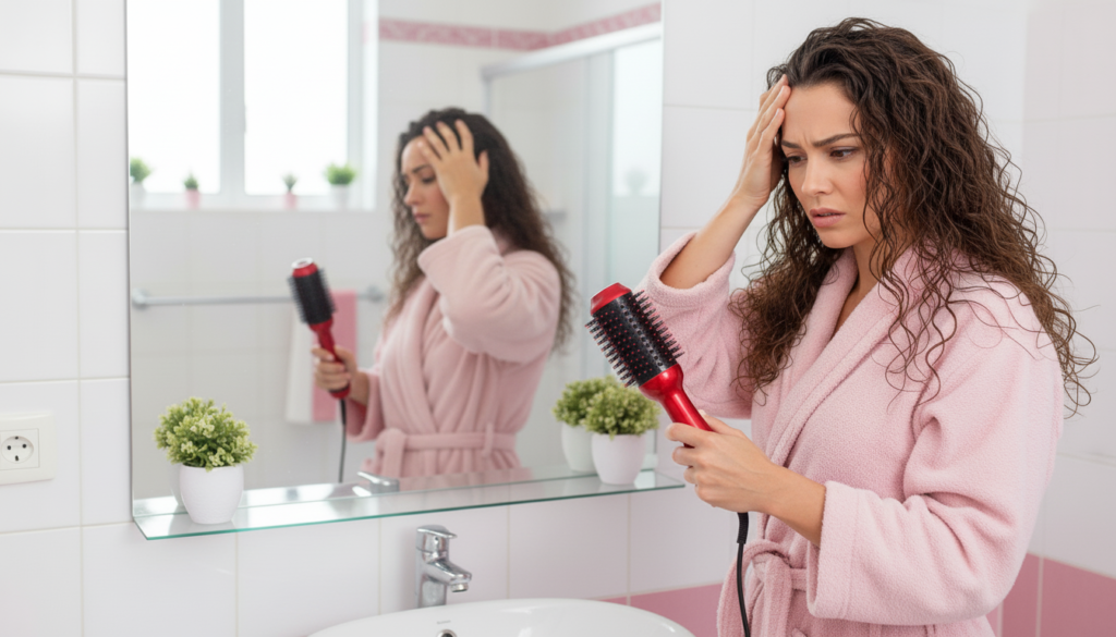 escova secadora estraga cabelo crespo