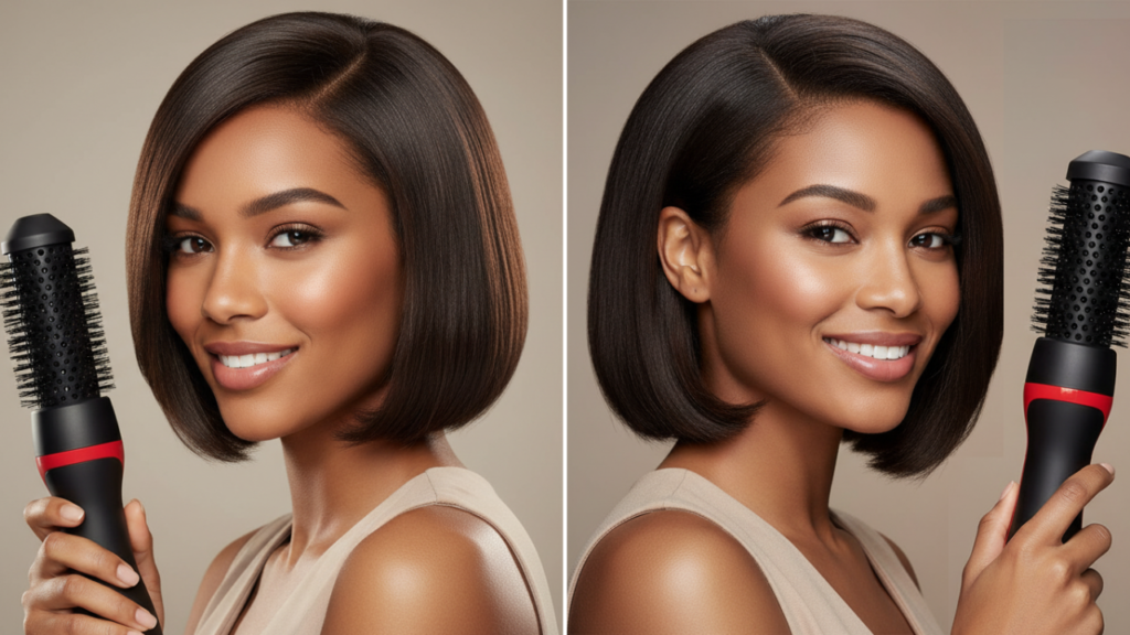 melhor marca de escova secadora para cabelo curto