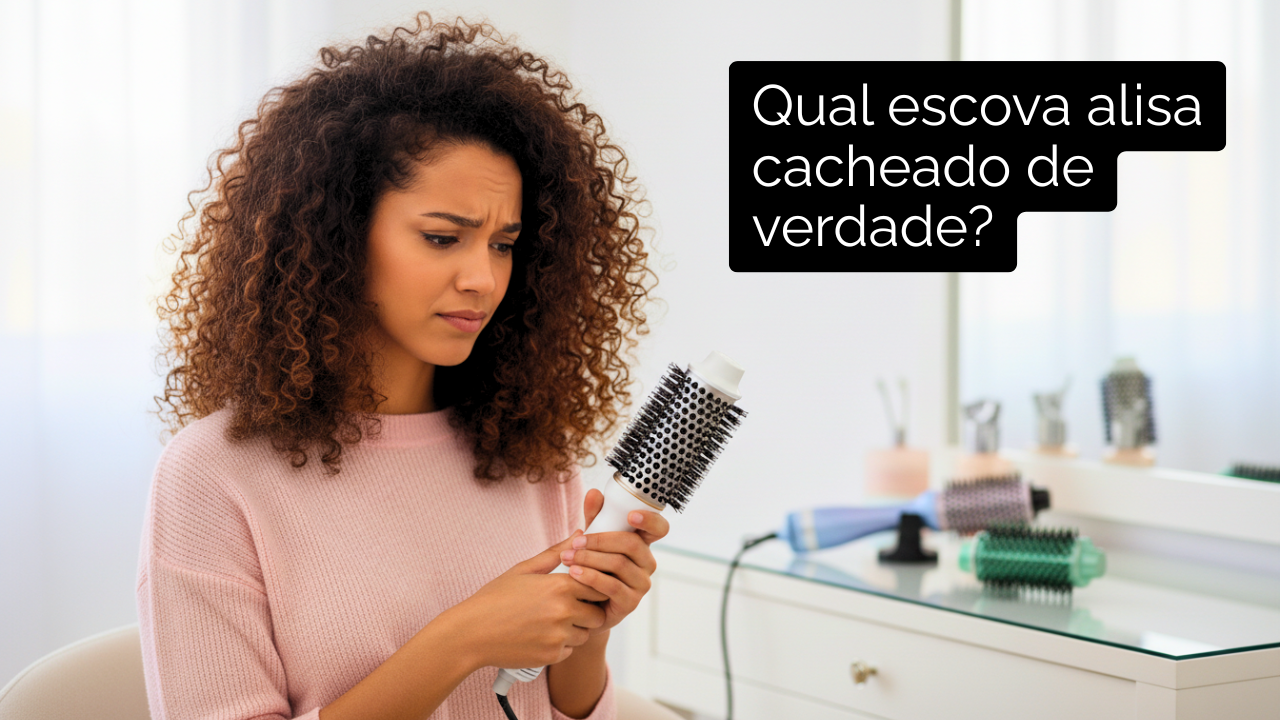 melhores marcas de escova secadora para cabelo cacheado
