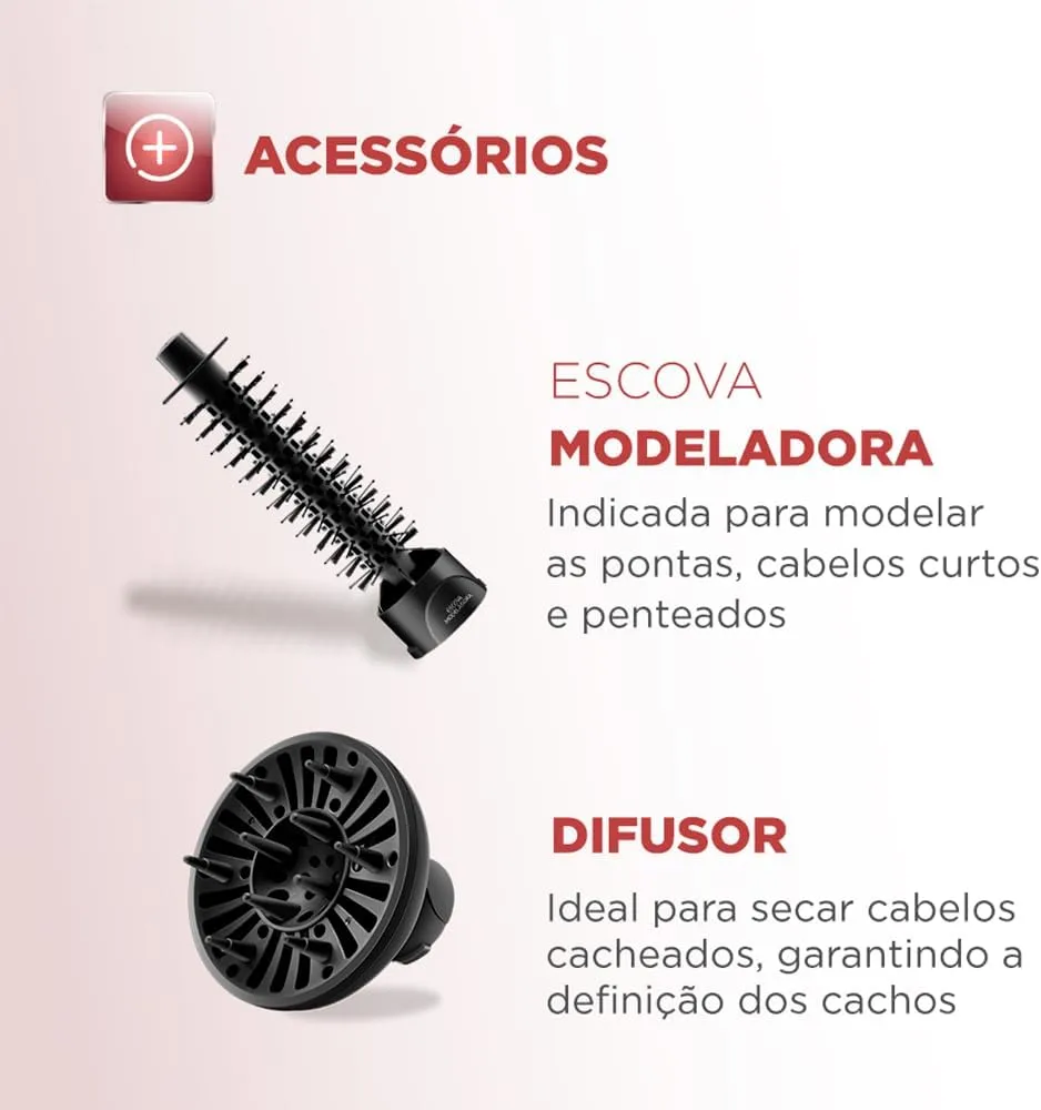 melhor escova secadora para cabelo curto