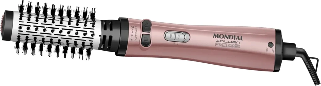escova rotativa para cabelo crespo Mondial ERB-12.