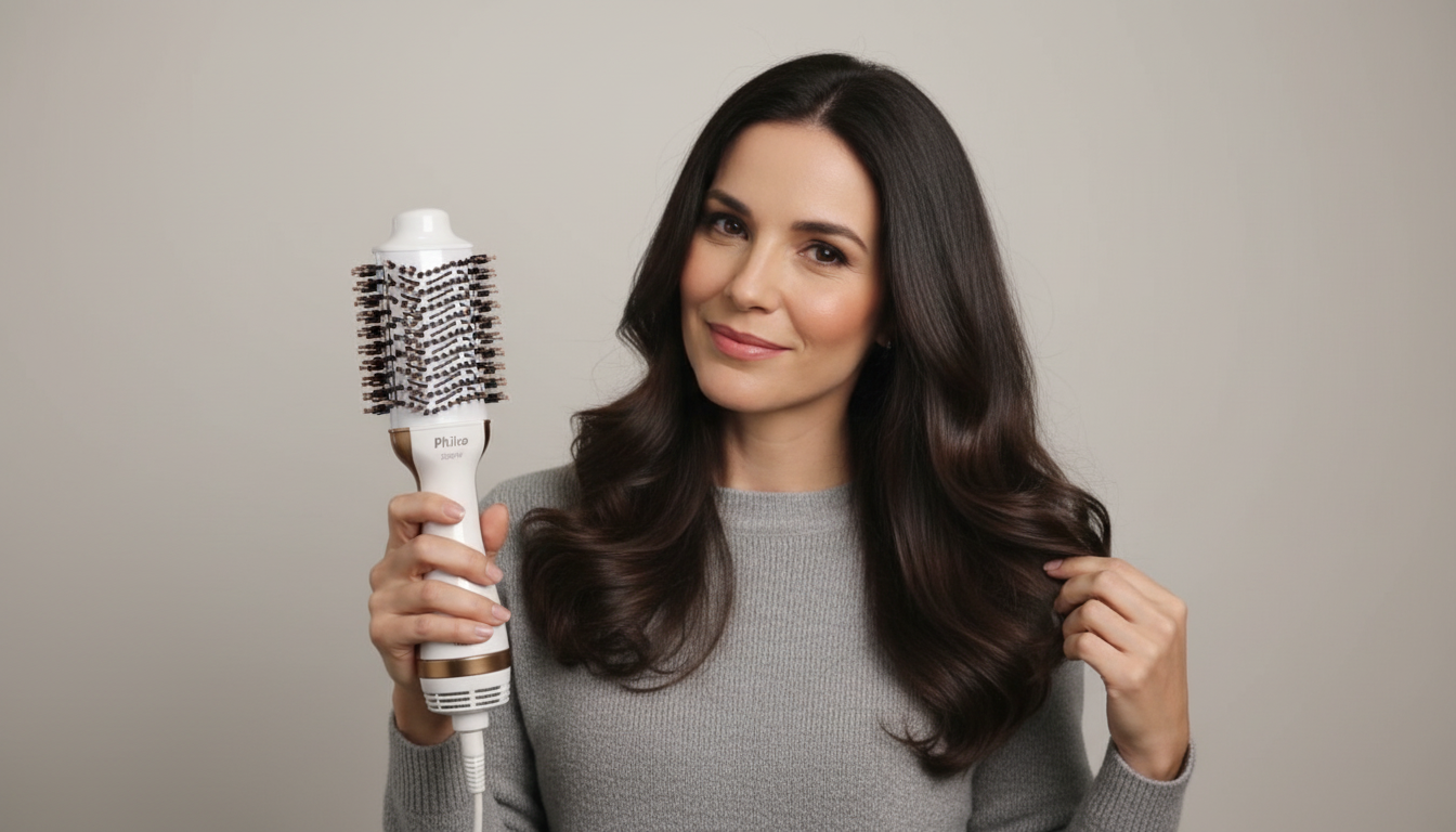 escova secadora deixa cabelo longo pesado