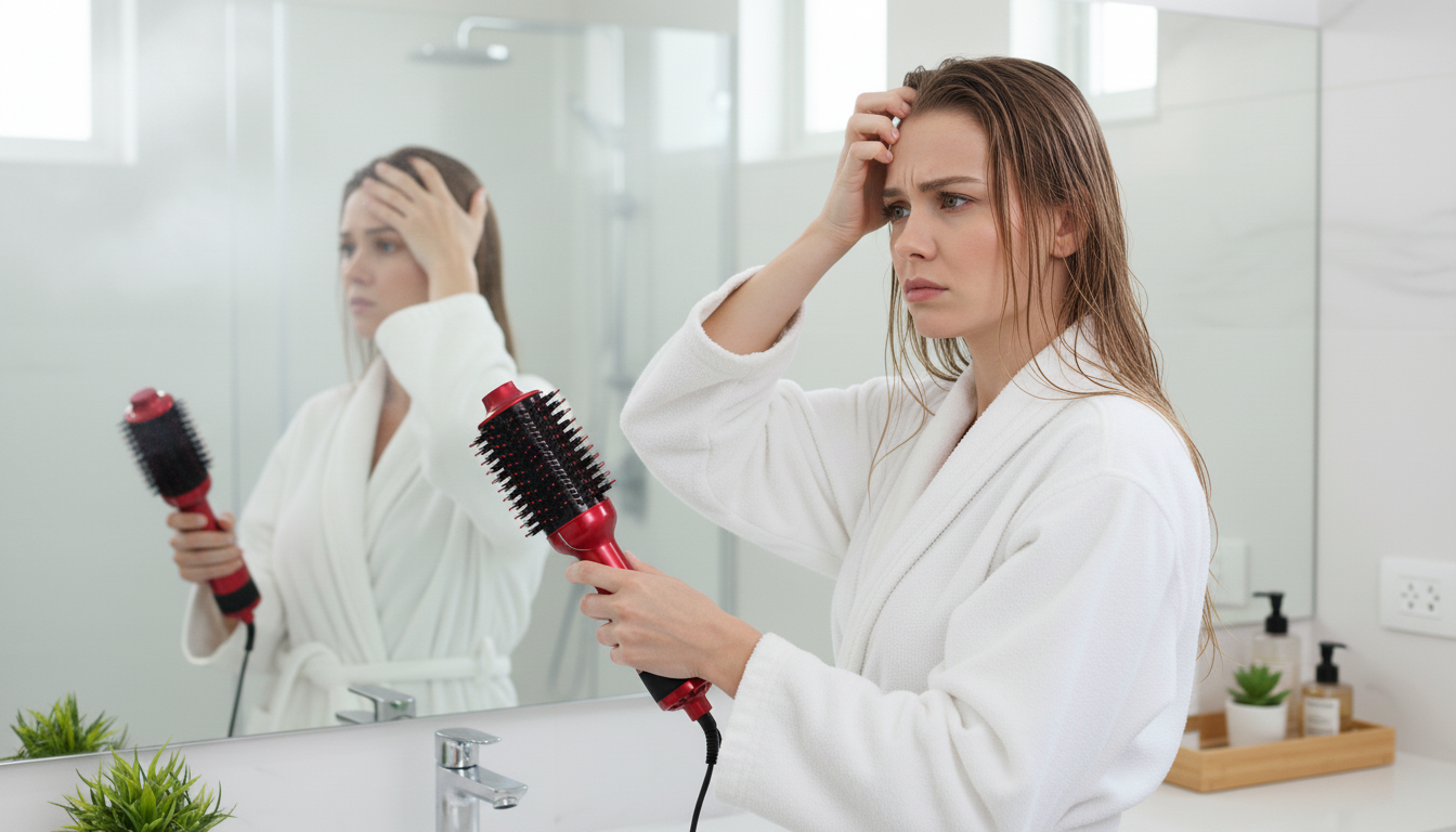 melhor escova secadora para cabelo fino e ralo