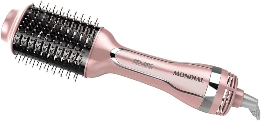 escova secadora mondial golden rose